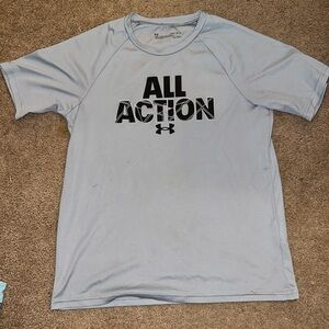 Boys Under Armour Dri Fit shirt (YL)